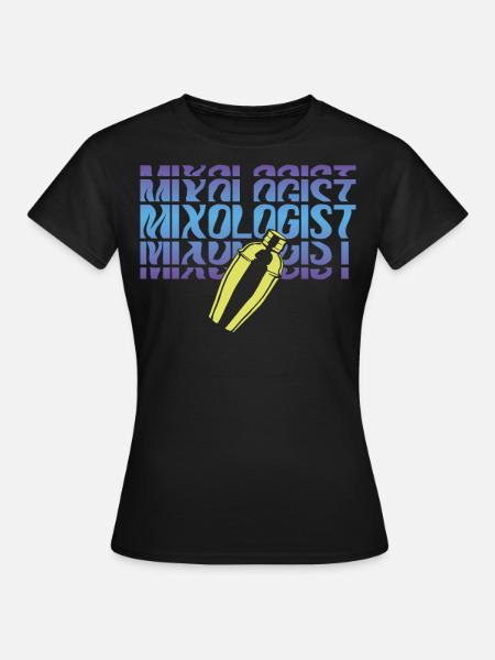 Bartender Mixologist Mixologist - Frauen T-Shirt - Schwarz