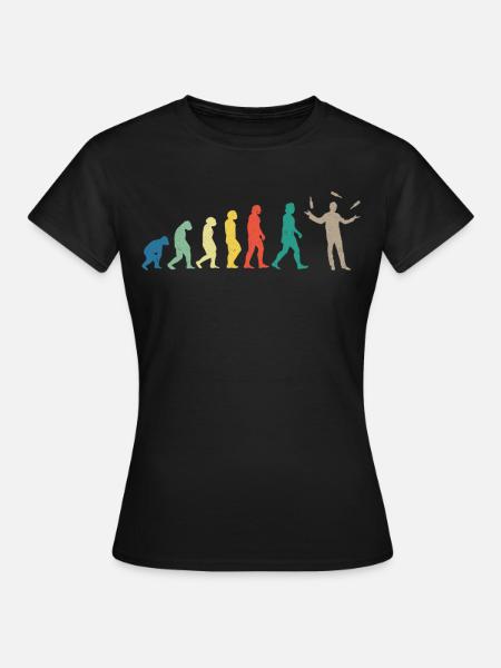 Bartender Mixologist Evolution - Frauen T-Shirt - Schwarz