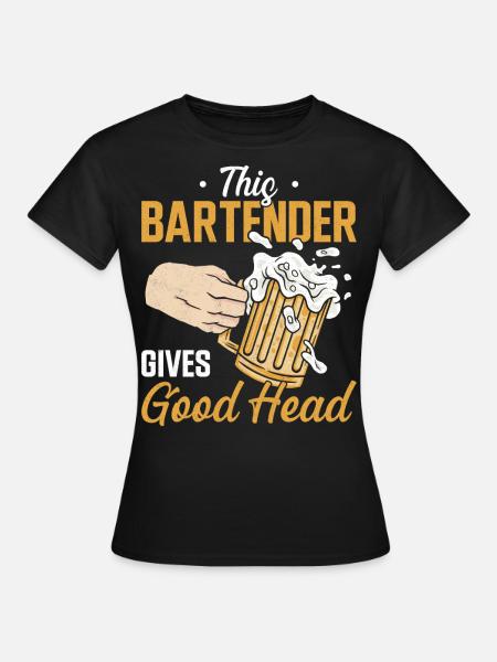 Bartender Mixologist This - Frauen T-Shirt - Schwarz