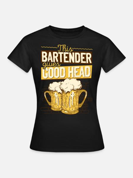 Bartender Mixologist This - Frauen T-Shirt - Schwarz