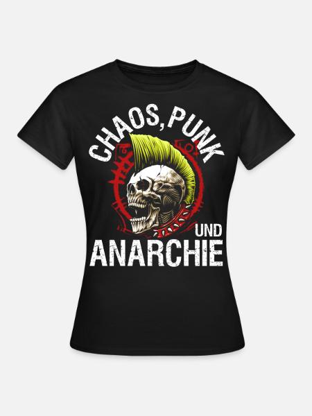 Punk Rock Pogo Anarchie Punks Punk Rocker Punk - T-shirt Femme - noir