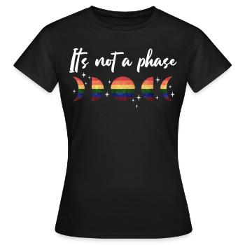 Amour, Déclaration pour l’Amour, l’Égalité et - T-shirt Femme - noir - Devant - AI Model Female 172 dark (172cm)