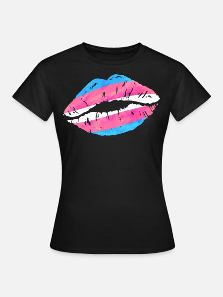 Transgender Trans LGBT Pride - Frauen T-Shirt - Schwarz