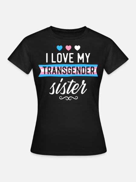 Transgender Trans LGBT Pride - Frauen T-Shirt - Schwarz