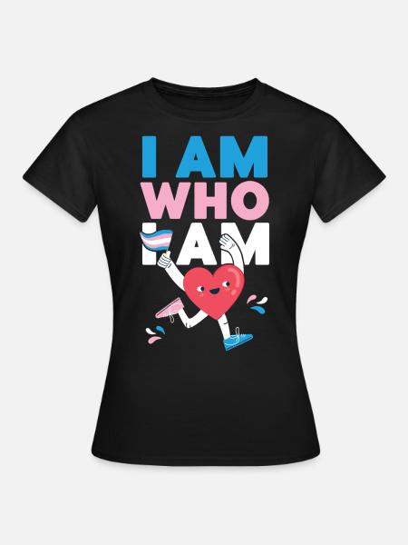 Transgender Trans LGBT Pride - Frauen T-Shirt - Schwarz