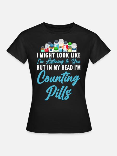 Pharmacy Tech Technician - Frauen T-Shirt - Schwarz