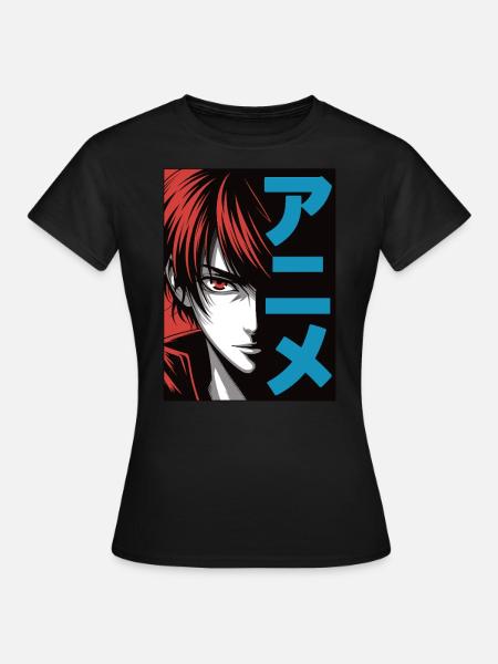Anime eyes - Women's T-Shirt - black