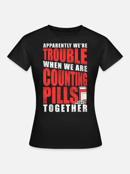 Pharmacy Tech Technician - Frauen T-Shirt - Schwarz