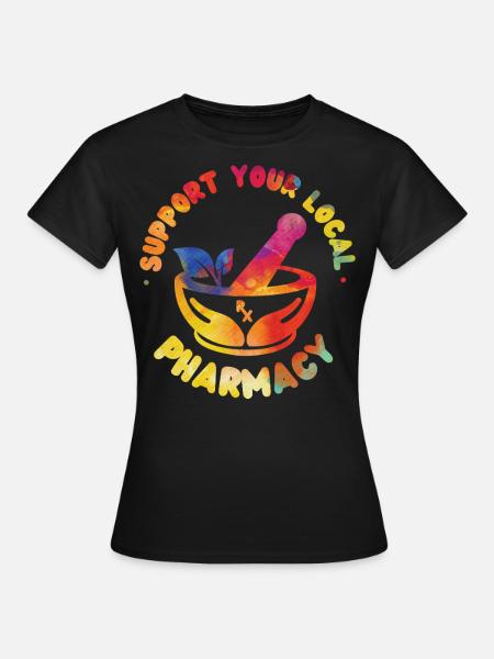 Pharmacy Tech Technician - Frauen T-Shirt - Schwarz
