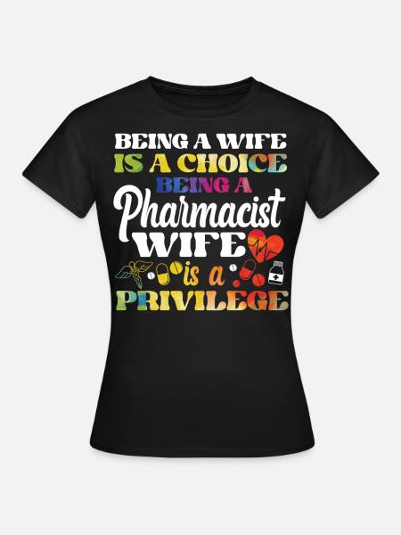 Pharmacy Tech Technician - Frauen T-Shirt - Schwarz