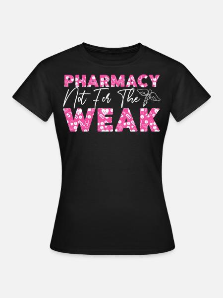 Pharmacy Tech Technician - Frauen T-Shirt - Schwarz