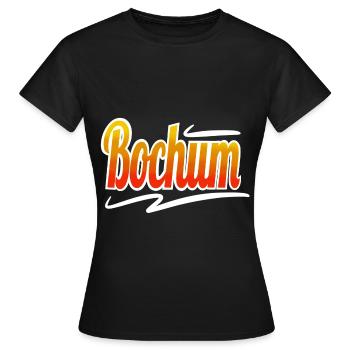Bochum - T-shirt Femme - noir - Devant - AI Model Female 172 dark (172cm)