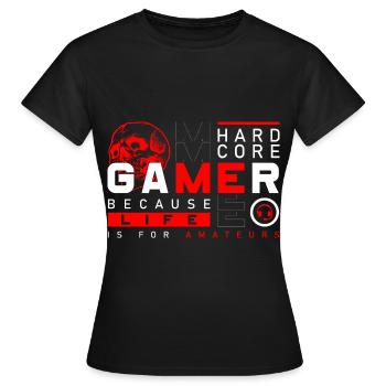 PC Esports Graphics - Women's T-Shirt - black - Front - AI Model Female 172 dark (172cm)