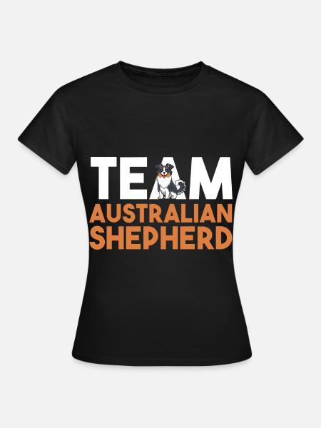 Chien Berger Australien - T-shirt Femme - noir