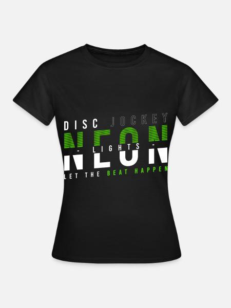 DJ Techno Sound - Frauen T-Shirt - Schwarz