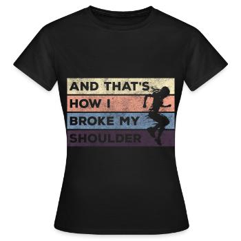 Freerunning Laufen Underground - Frauen T-Shirt - Schwarz - Vorne - AI Model Female 172 dark (172cm)