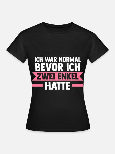 Großmutter Großmama Omi Oma - Frauen T-Shirt - Schwarz