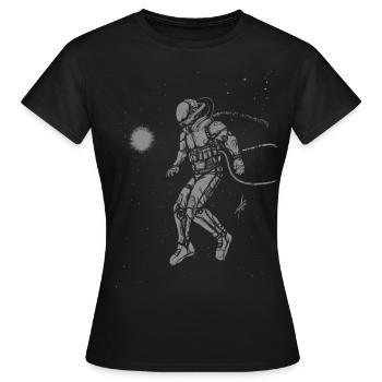 Infini (alternatif) - T-shirt Femme - noir - Devant - AI Model Female 172 dark (172cm)