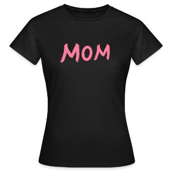 Maman Mère Mère Maman Fête des Mères - T-shirt Femme - noir - Devant - AI Model Female 172 dark (172cm)