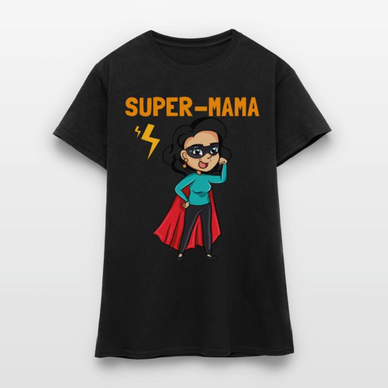 Super-Mama Mutter Geschenk Mama Heldin Muttertag Frauen T-Shirt