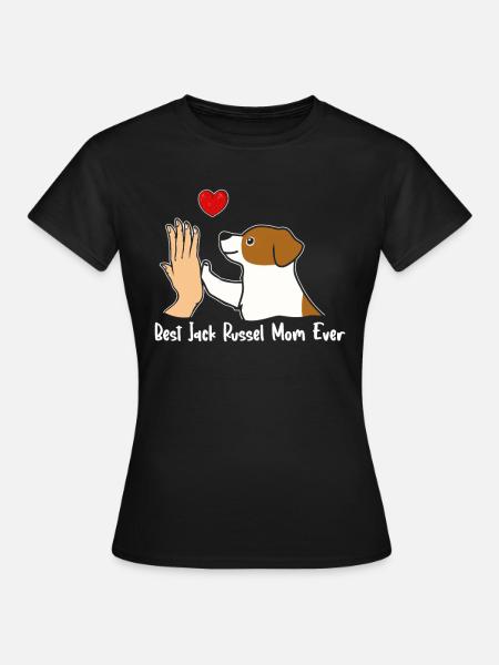 Meilleur Jack Russel Mom Ever - T-shirt Femme - noir