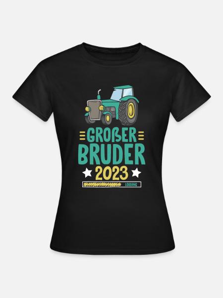 Großer Bruder 2023 Loading - Frauen T-Shirt - Schwarz