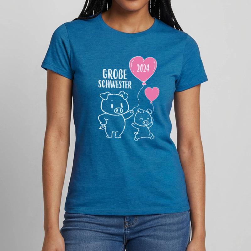 Große Schwester 2024 Frauen T-Shirt