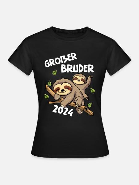 Großer Bruder 2024 - Frauen T-Shirt - Schwarz