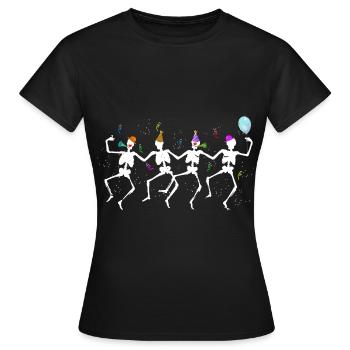 HUMEUR! - T-shirt Femme - noir - Devant - AI Model Female 172 dark (172cm)