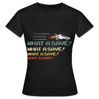 Rocket RC Car League Soccer Retro Vintage - T-shirt Femme - noir - Devant - AI Model Female 172 dark (172cm)