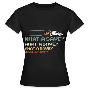 Rocket RC Car League Soccer Retro Vintage - T-shirt Femme - noir - Devant - AI Model Female 172 dark (172cm)