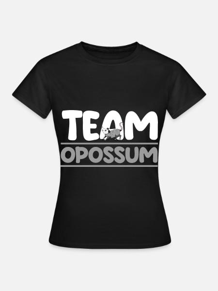 Opossum - Frauen T-Shirt - Schwarz