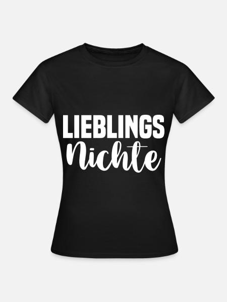 Nichte - Frauen T-Shirt - Schwarz