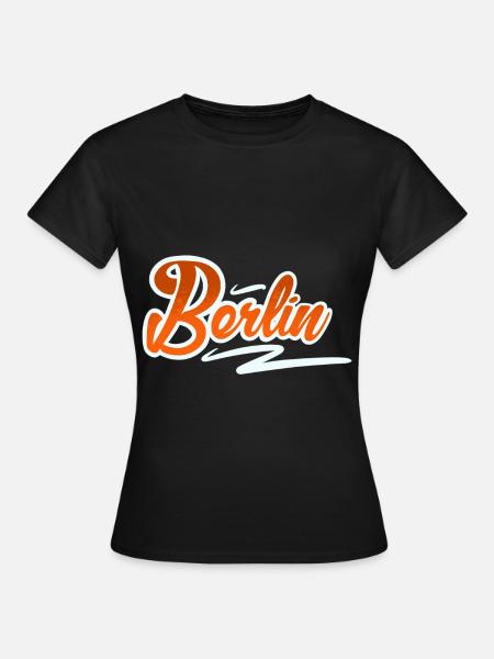 Berlin - Frauen T-Shirt - Schwarz