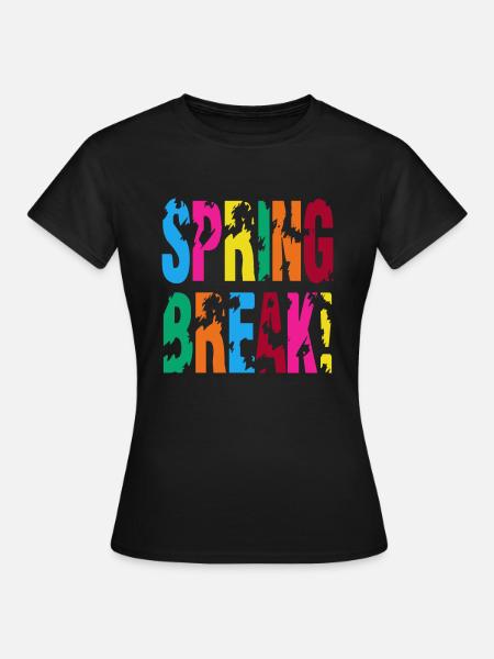 Spring Break - Frauen T-Shirt - Schwarz