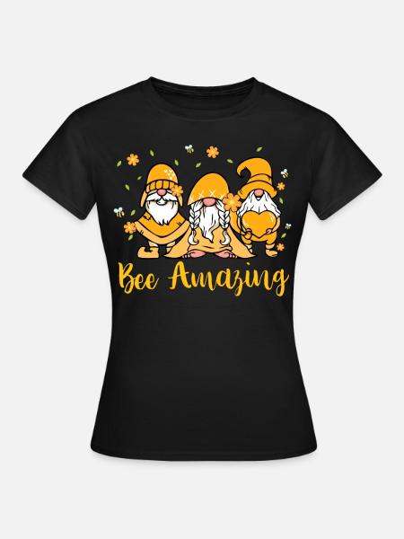 Bee Amazing - Frauen T-Shirt - Schwarz