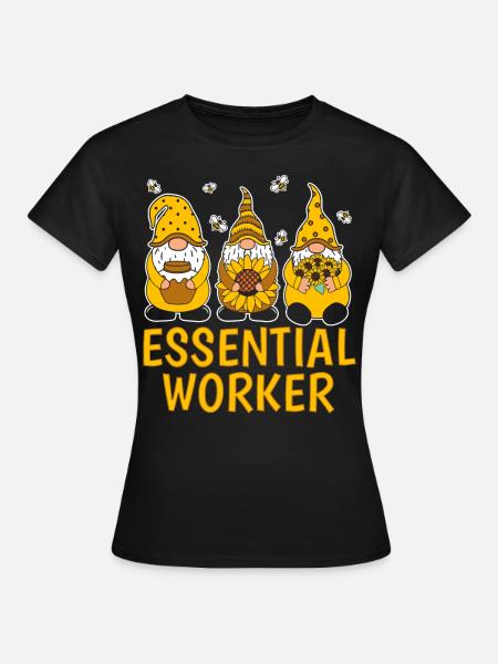 Essential Worker - Frauen T-Shirt - Schwarz