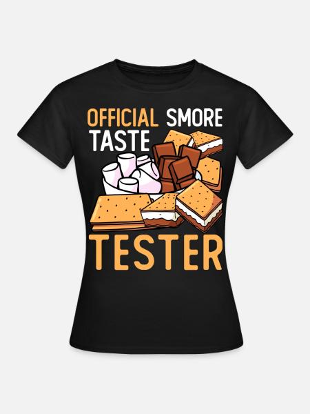 Official Smore Taste Tester - Frauen T-Shirt - Schwarz