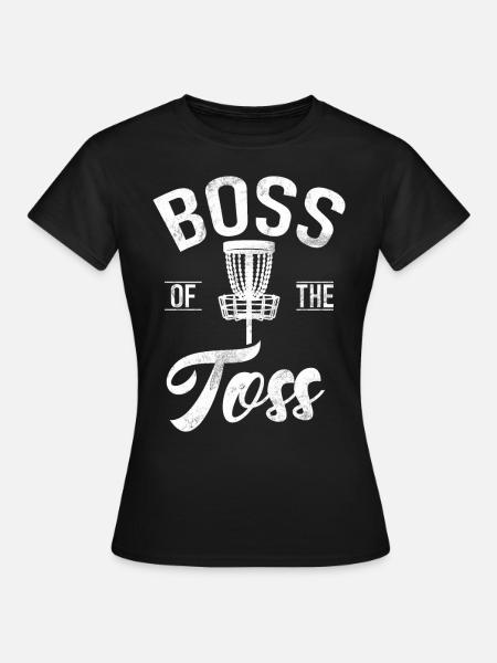 Fun Disc Golf & Ultimate Frisbee Player - Women's T-Shirt - black