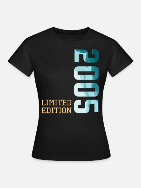 2005 Limited Edition - Frauen T-Shirt - Schwarz