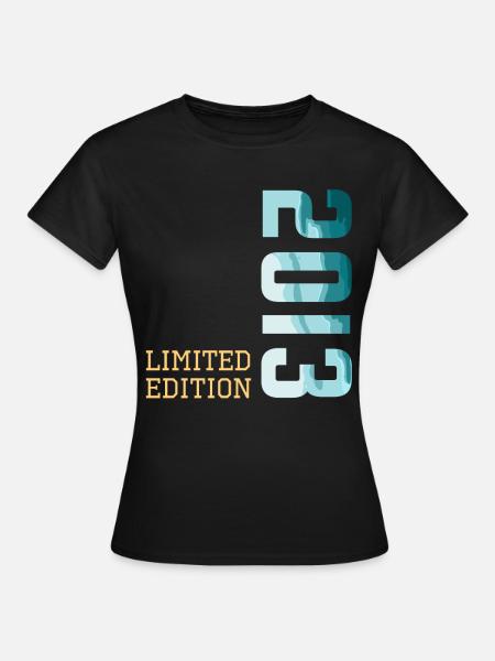 2013 Limited Edition - Frauen T-Shirt - Schwarz