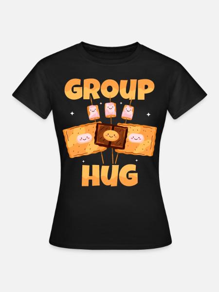 Group Hug - Frauen T-Shirt - Schwarz