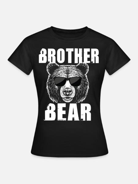 Brother Bear - Frauen T-Shirt - Schwarz