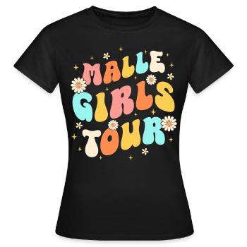 Visite des filles de Malle - T-shirt Femme - noir - Devant - AI Model Female 172 dark (172cm)