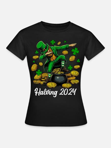 Halving 2024 - Frauen T-Shirt - Schwarz