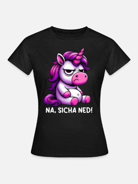 Na Sicha Ned - Frauen T-Shirt - Schwarz