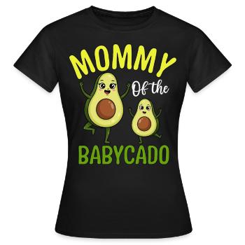 Maman du Babycado - T-shirt Femme - noir - Devant - AI Model Female 172 dark (172cm)