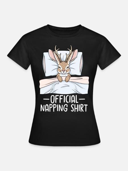 Official Napping shirt - Frauen T-Shirt - Schwarz