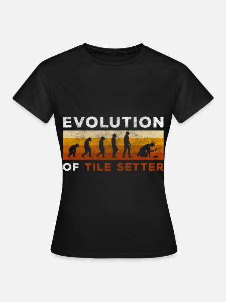 Handwerker Fliesen Fachmann Männer - Frauen T-Shirt - Schwarz