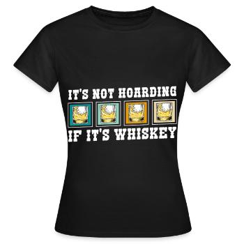 Liquor Bottle Man Bar - Women's T-Shirt - black - Front - AI Model Female 172 dark (172cm)